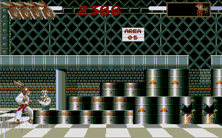 Ninja Rabbits (Atari ST) screenshot: And jumpy puzzles