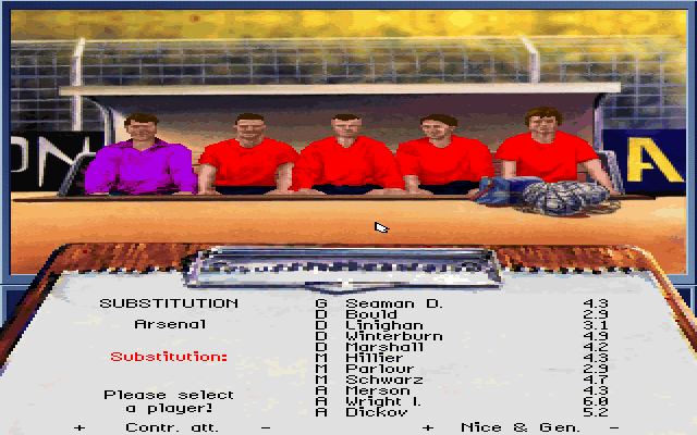 On the Ball (DOS) screenshot: Time-out