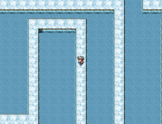 Final Fantasy: Revamp (Windows) screenshot: An ice world