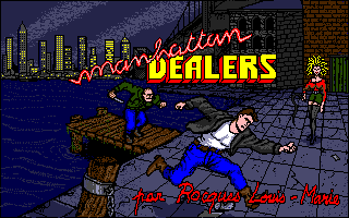 Operation: Cleanstreets (Atari ST) screenshot: Title