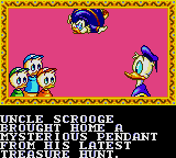 Deep Duck Trouble starring Donald Duck (Game Gear) screenshot: Intro