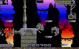 Ork (Atari ST) screenshot: ..as well as some serious slow-down