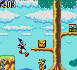 Deep Duck Trouble starring Donald Duck (Game Gear) screenshot: Ups, some animal