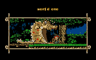 Super Cauldron (Atari ST) screenshot: Loading level one