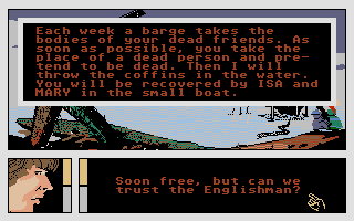 Passengers on the Wind (Atari ST) screenshot: That's a good question