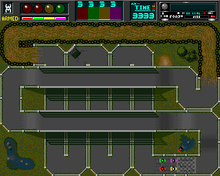 Carnage (Amiga) screenshot: Third race