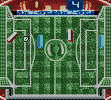 Pong: The Next Level (Game Boy Color) screenshot: Soccer Pong