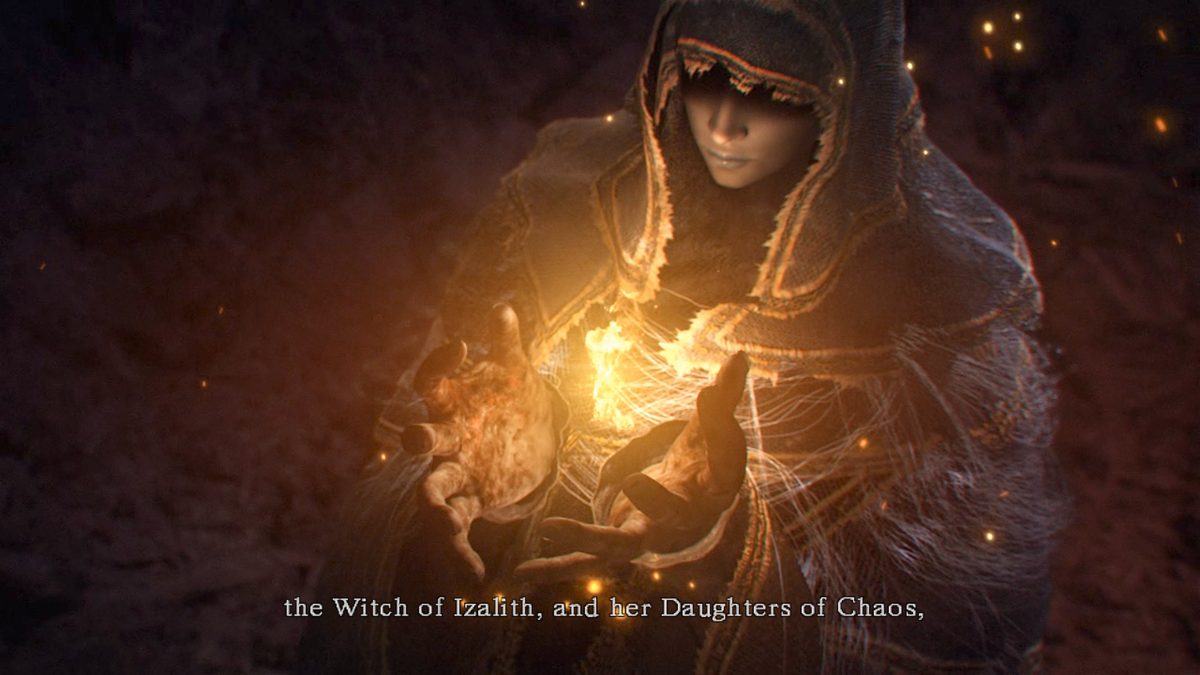 Dark Souls (Xbox 360) screenshot: Witch of Izalith