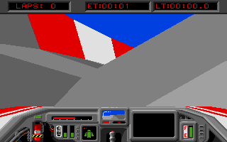 Powerdrome (Atari ST) screenshot: Better turn a bit more sharply