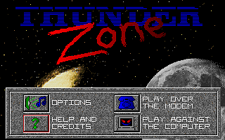 Screenshot of Thunder Zone (DOS, 1994) - MobyGames