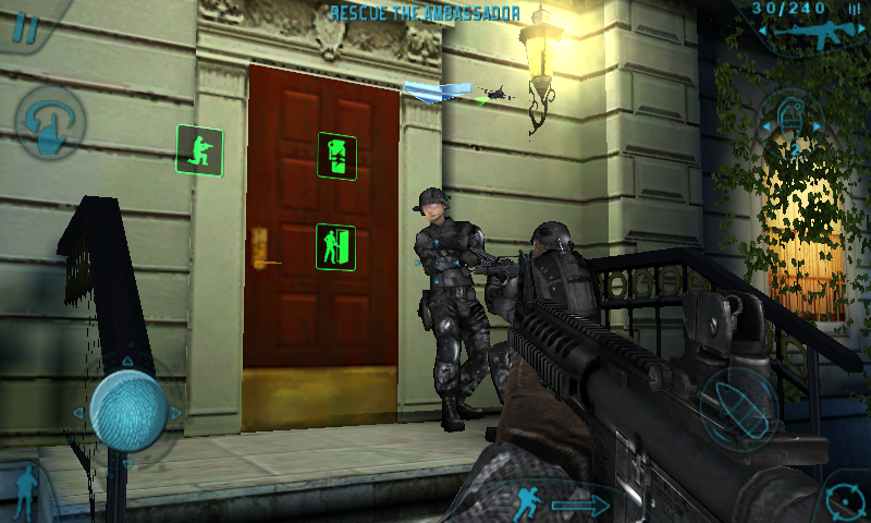 Screenshot of Tom Clancy's Rainbow Six: Shadow Vanguard (Android, 2011 ...