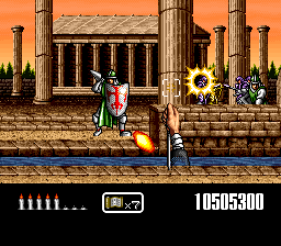 Shien's Revenge (SNES) screenshot: Greece...