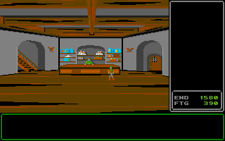 Rings of Zilfin (Atari ST) screenshot: Visiting the store