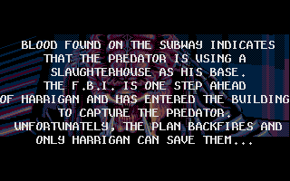 Predator 2 (Atari ST) screenshot: On to level 4!