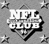 NFL Quarterback Club 96 (Game Boy) screenshot: Title screen