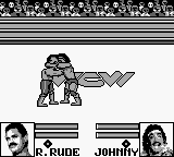 WCW Wrestling: The Main Event (Game Boy) screenshot: Mind melt