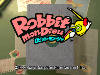 Robbit Mon Dieu (PlayStation) screenshot: Title screen