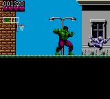 The Incredible Hulk (Game Gear) screenshot: HULK SMASH!