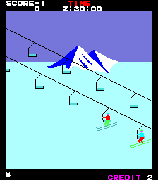 Alpine Ski (Arcade) screenshot: Intro