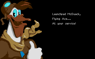 Disney's Duck Tales: The Quest for Gold (Atari ST) screenshot: Get ready to take off