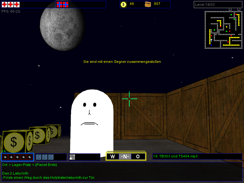 Ghost World 3D (Windows) screenshot: Ghost World 3D v0.94