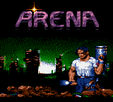Arena: Maze of Death (Game Gear) screenshot: Game title
