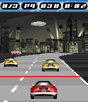 Lotus Challenge: City Racing (J2ME) screenshot: In Tokyo
