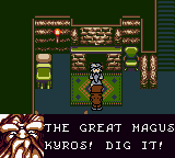 Magi Nation (Game Boy Color) screenshot: The elder expresses skepticism regarding the the latest messiah.