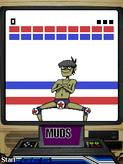 Gorillaz Entertainment System (J2ME) screenshot: Starting out (Muds)