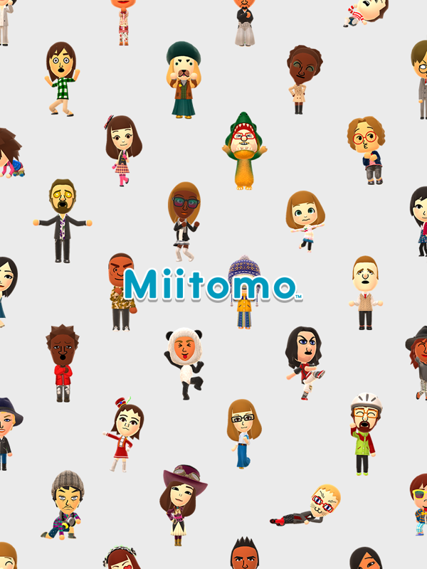 Miitomo (iPad) screenshot: Launch screen.