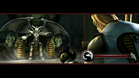 Mortal Kombat: Unchained (PSP) screenshot: Loading screen
