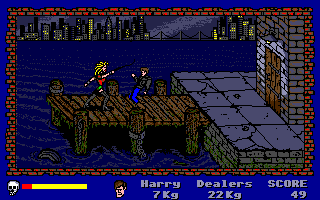 Operation: Cleanstreets (Atari ST) screenshot: Oh yeah baby, sounds good...