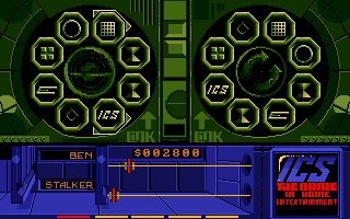 The Running Man (Amiga) screenshot: Mini-game