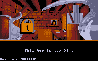 The Prophecy (Atari ST) screenshot: That didn't work