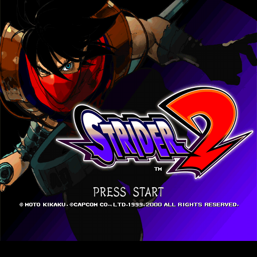 Strider 2 (PlayStation) screenshot: Main screen