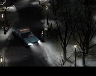 Parasite Eve (PlayStation) screenshot: Central Park