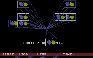 Bert the Squirt (Atari ST) screenshot: Counting bonus points.