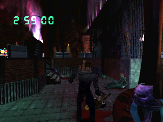 Countdown Vampires (PlayStation) screenshot: You must leave this place now