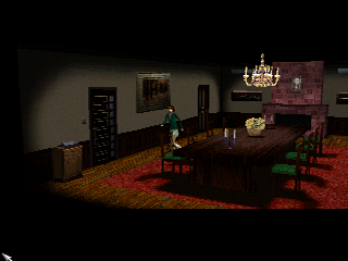 Clock Tower II: The Struggle Within (PlayStation) screenshot: Dinner Room