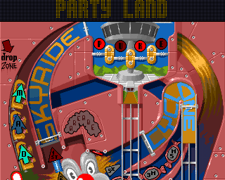 Pinball Fantasies (Amiga) screenshot: Party Land.