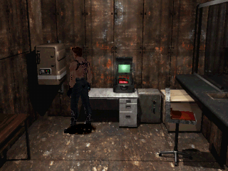 Countdown Vampires (PlayStation) screenshot: Here you can save, read infos, etc...