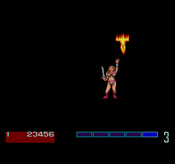 Golden Axe (TurboGrafx CD) screenshot: Now you've really made me angry...