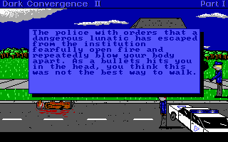 The Dark Convergence II (DOS) screenshot: Shot