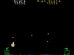 Barrage (TI-99/4A) screenshot: All vehicles have been destroyed