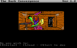 The Dark Convergence (DOS) screenshot: Horribly dismembered by evil beings 2