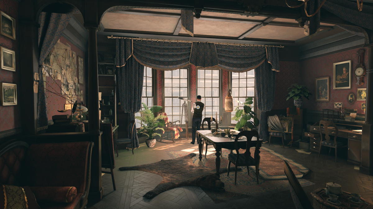 Sherlock Holmes: The Devil's Daughter (Windows) screenshot: We can also played in first-person.