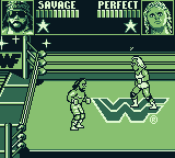 WWF Superstars (Game Boy) screenshot: Start of a match