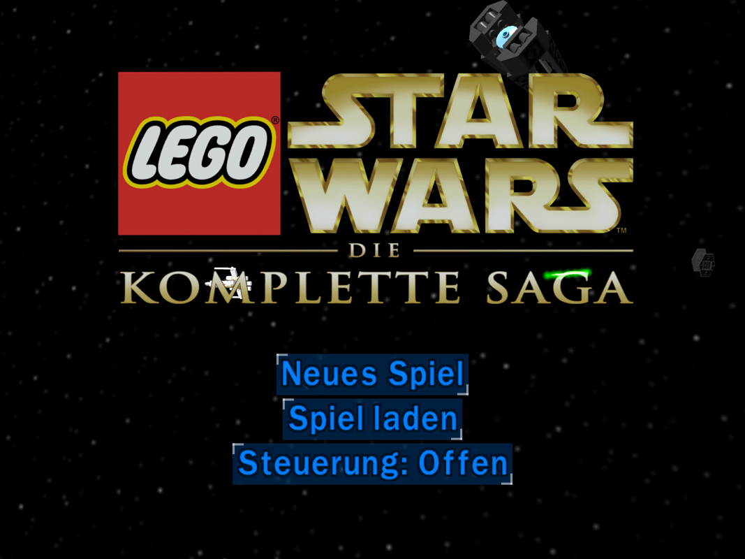 LEGO Star Wars: The Complete Saga (iPad) screenshot: Main menu