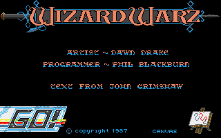 Wizard Warz (Amiga) screenshot: Loading screen