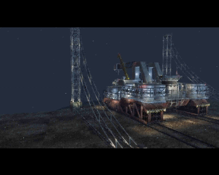 Deep Fear (SEGA Saturn) screenshot: Prisoner of the sea